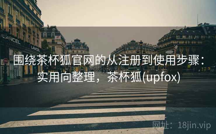 围绕茶杯狐官网的从注册到使用步骤：实用向整理，茶杯狐(upfox)