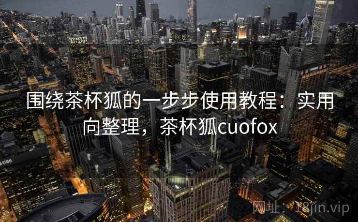 围绕茶杯狐的一步步使用教程：实用向整理，茶杯狐cuofox