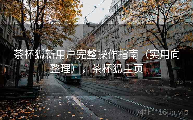 茶杯狐新用户完整操作指南（实用向整理），茶杯狐主页